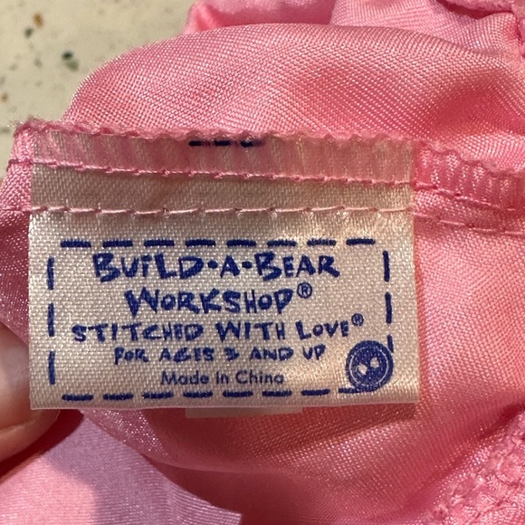 Build-A-Bear Pink‎ Lace Trimmed Top and Striped Shorts, Plush NOT Included - Picture 6 of 10